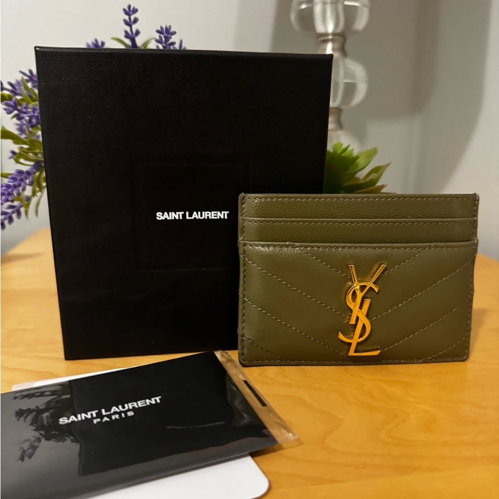 YsL card wallet
